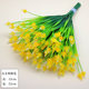 Single artificial flower, artificial flower, plastic flower, artificial flower, eucalyptus, water grass, decorative flower fence, baby's breath, small bunch of flowers