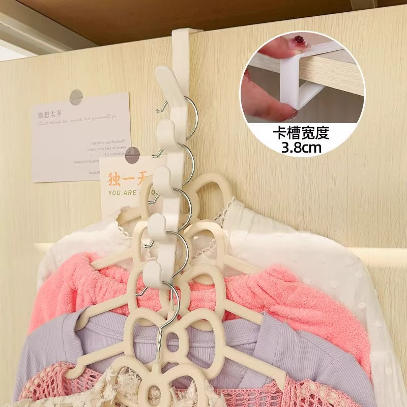 宿舍床边挂衣钩免打孔下铺挂钩衣架包包帽子收纳置物架无痕钩子