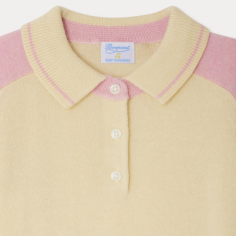 【Bonpoint x Guest In Residence联名】2025秋冬女大童羊绒套衫
