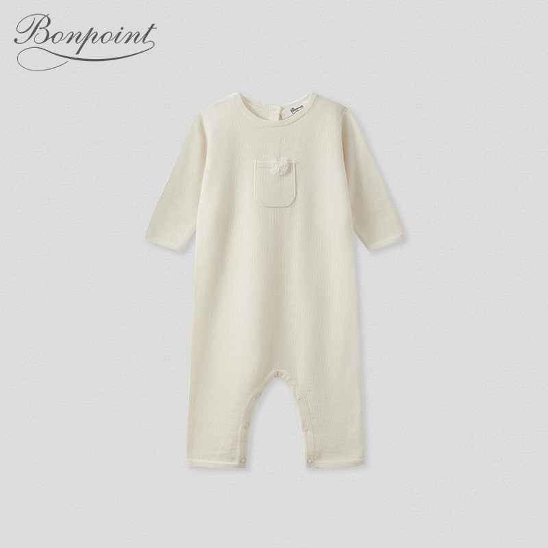 Bonpoint法国童装经典款婴儿宝宝满月礼连身衣哈衣爬服,淘宝优惠券,粉丝福利购,淘宝优惠卷