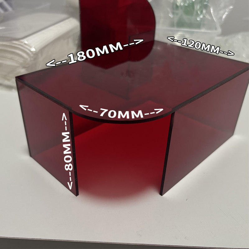 亚克力五面可观赏地栖爬宠躲避屋高颜值深红守宫窝观察造景屋,淘宝优惠券,粉丝福利购,淘宝优惠卷