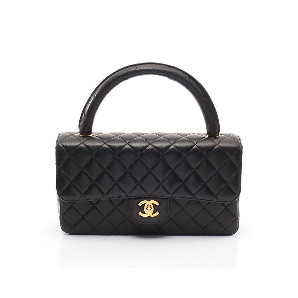 日本直邮中古chanel香奈儿新手提包 日本中古直购女士包袋