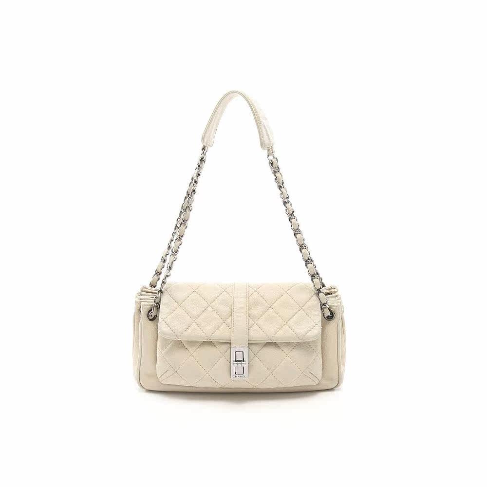 日本直邮中古chanel香奈儿[b]肩包 日本中古直购女士包袋
