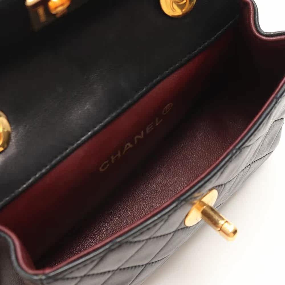 日本直邮中古chanel香奈儿[b]肩包 日本中古直购女士包袋