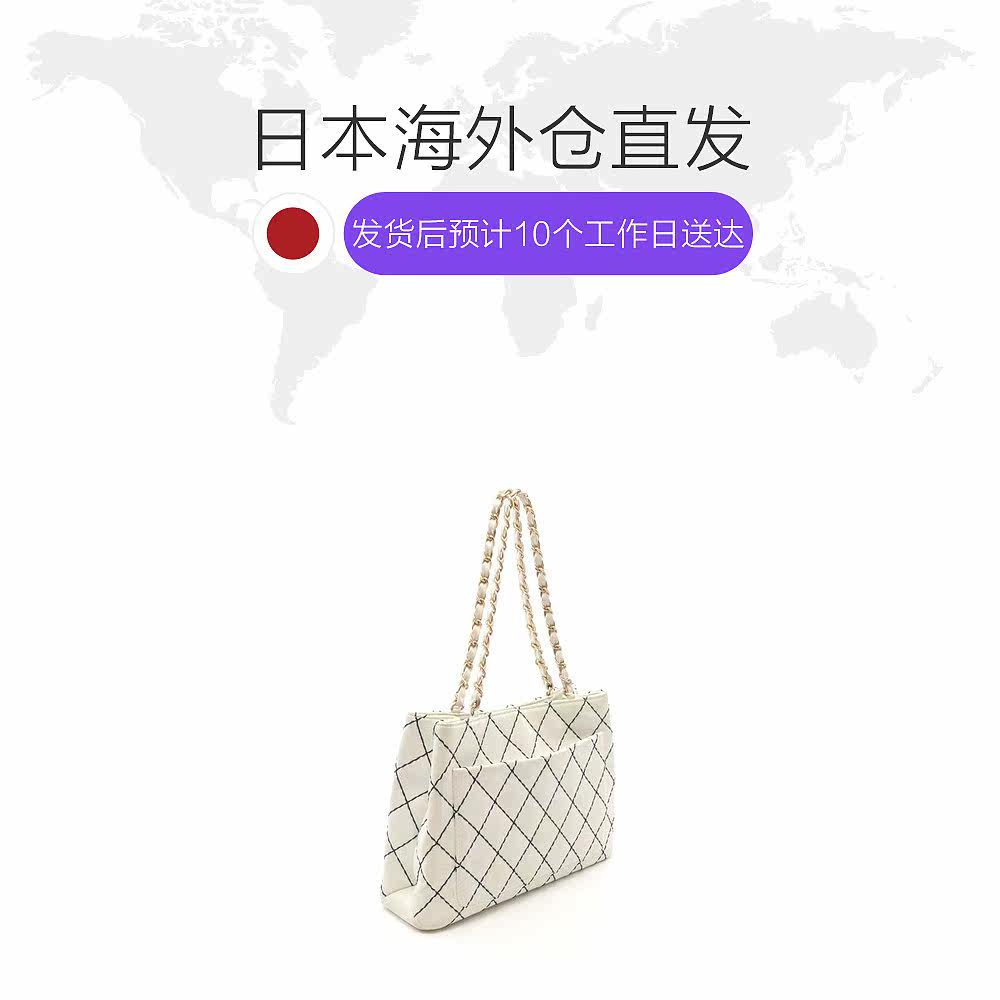 日本直邮中古chanel香奈儿[b]肩包 日本中古直购女士包袋