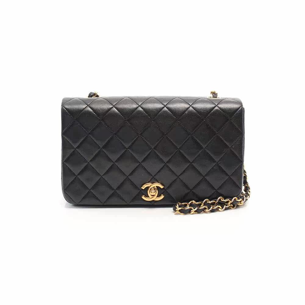 日本直邮中古chanel香奈儿[b]肩包 日本中古直购女士包袋