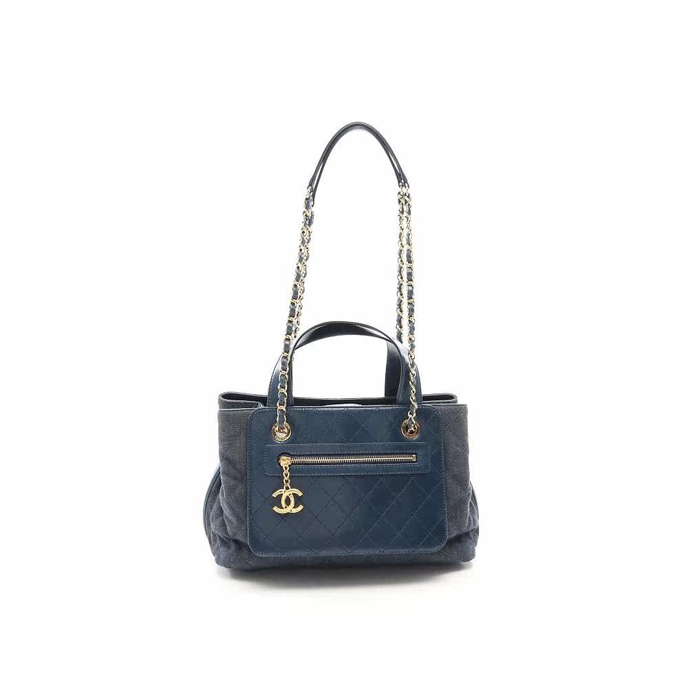 日本直邮中古chanel香奈儿[b]肩包 日本中古直购女士包袋