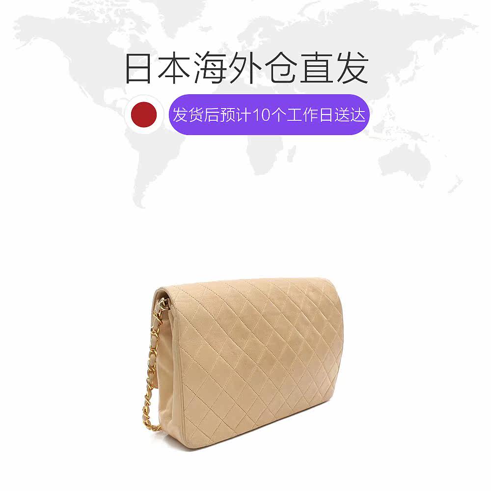日本直邮中古chanel香奈儿[b]转锁 日本中古直购女士包袋