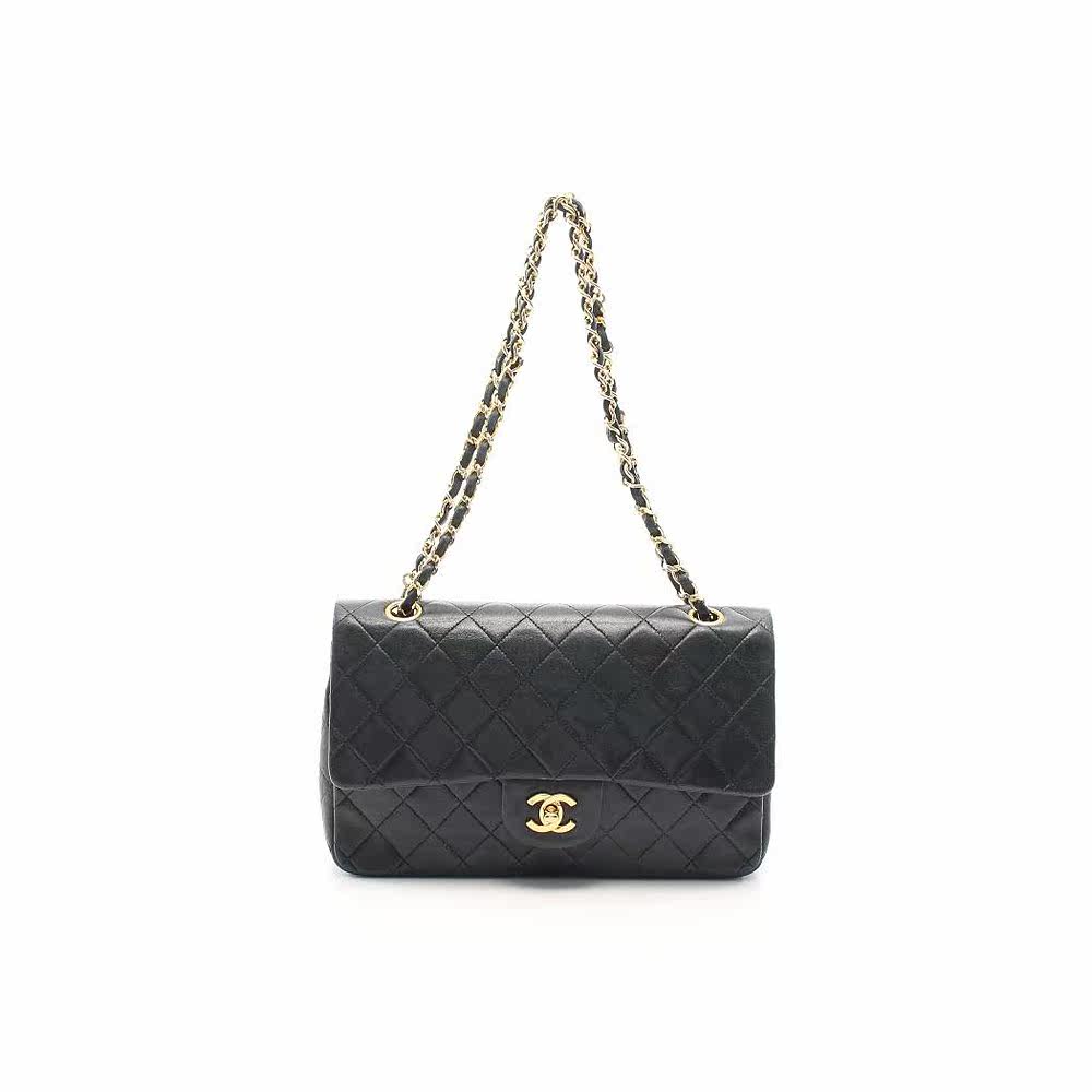 日本直邮中古chanel香奈儿[b]肩包 日本中古直购女士包袋