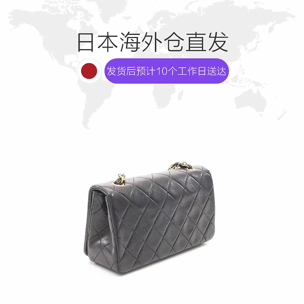 日本直邮中古chanel香奈儿[b]肩包 日本中古直购女士包袋