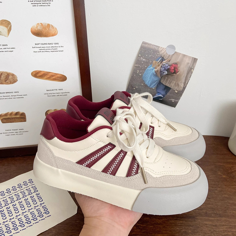 女童板鞋春秋新款儿童鞋子中大童女孩小白鞋学生运动童鞋软底单鞋 - 图2