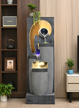 高端流水摆件循环水加湿器