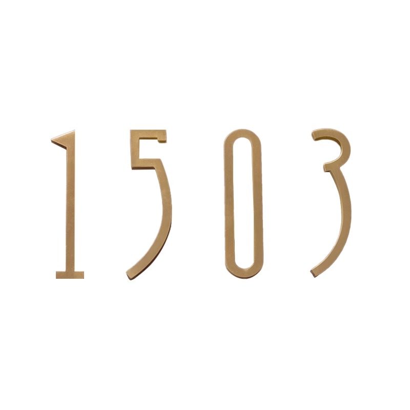 门牌北欧风简约金属家用家门口数字门牌号房间酒店号码牌墙壁装饰挂牌个性数字定制,淘宝优惠券,粉丝福利购,淘宝优惠卷