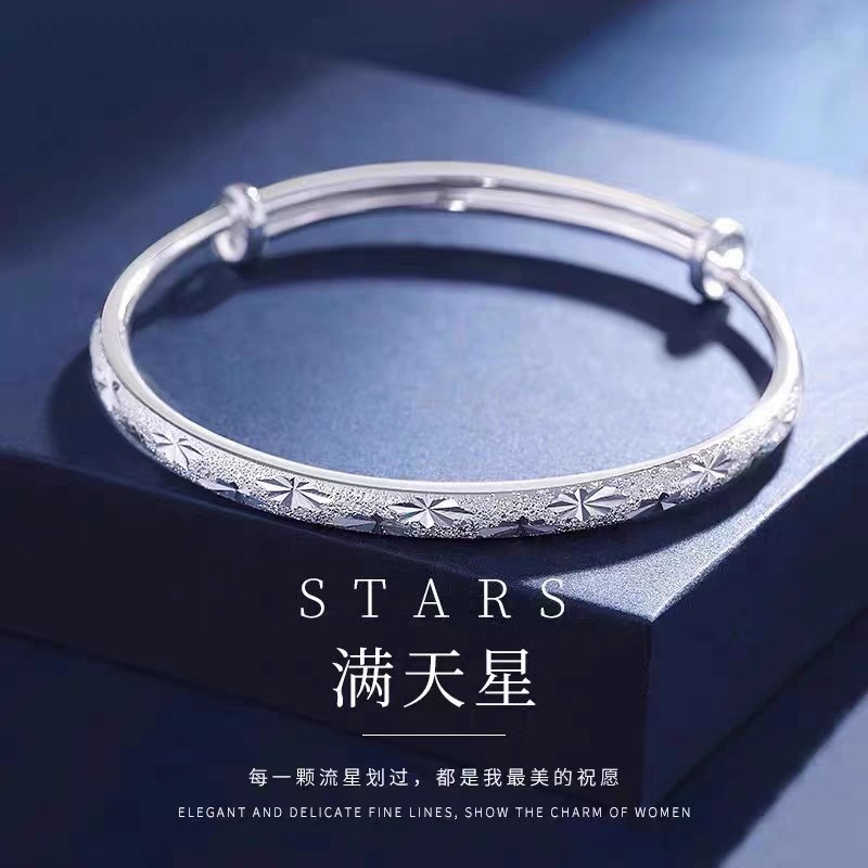 【3.8女神节】繁花似锦手镯女轻奢时尚潮流手环情侣送女友礼物_潮流工坊ins_饰品/流行首饰/时尚饰品新-第2张图片-提都小院