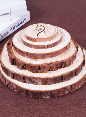 客厅玄关松木生态免费定制摆件