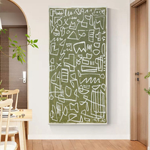 HY ART Original Unbound 2 Brief modern Xuanguan Entrance Hand-painted Decoration Painting Bedroom Aisle Slender