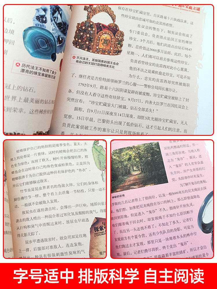 正版世界未解之谜大全集全套12册中小学生科普动物科学恐龙人类之谜中国未解之谜青少年版儿童版百科全书十万个为什么 - 图3
