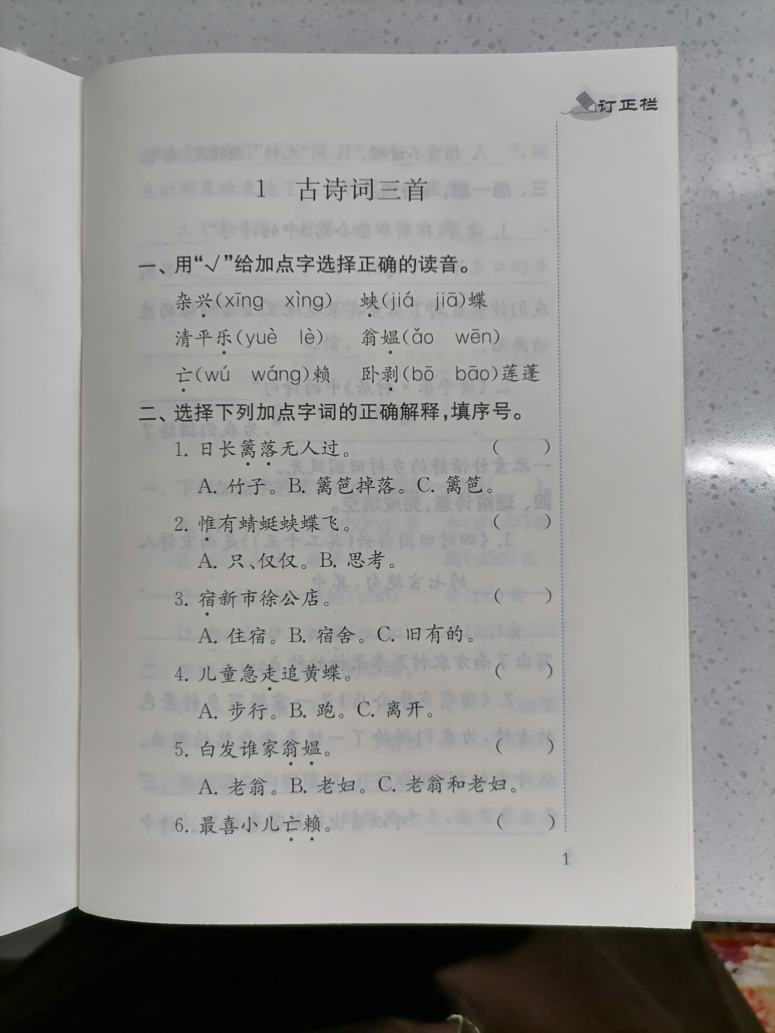 包邮 2024小学语文补充习题4下四年级下册人教版小学同步教辅教材配套用书课本同步练习凤凰教育出版社-图2