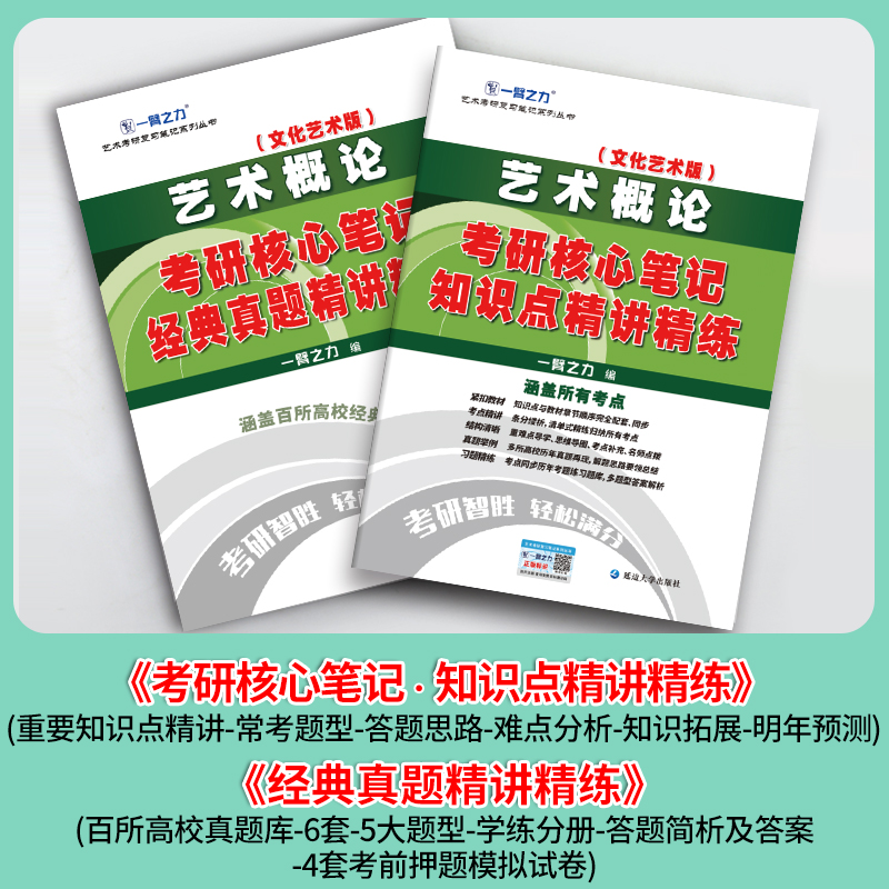 一臂之力2025艺术概论王宏建考研核心笔记知识点精讲精练艺术设计美术考研资料真题高分笔记6套练习库4套模拟押题考点重点思维导图 - 图0