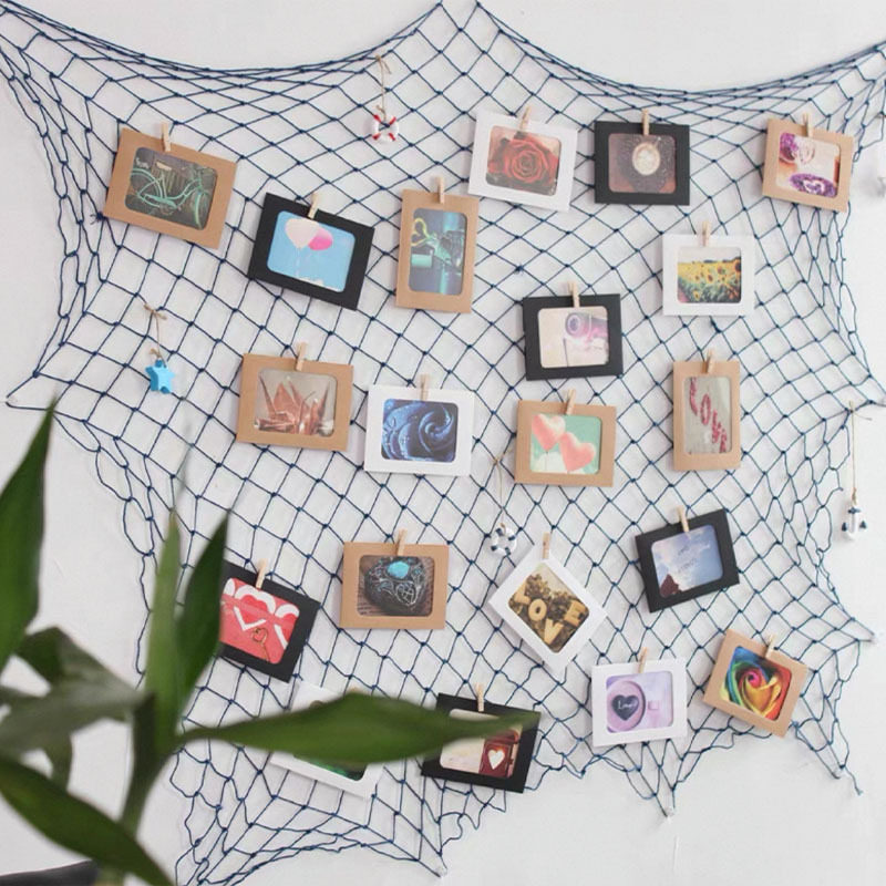 幼儿园环创渔网麻绳网格照片墙挂饰背景墙壁饰意布置墙面装饰品,淘宝优惠券,粉丝福利购,淘宝优惠卷