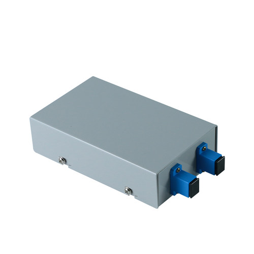 2口光缆终端盒满配接续盒方口熔纤盒4芯光端盒迷你FC-SC-LC-ST多模光纤终端盒熔接盒户外防水熔纤盘单模多模 - 图3