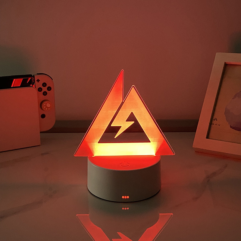 Delta night light ornaments