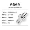 Stainless steel strap buckle double press butterfly buckle folding buckle