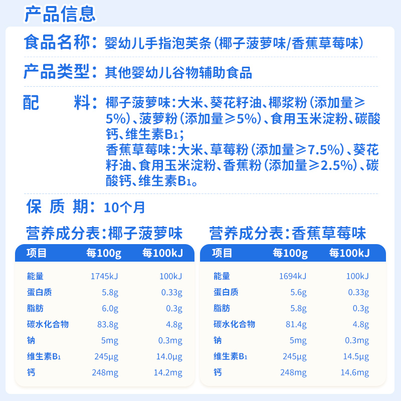 喵小侠婴幼儿鳕鱼泡芙球宝宝辅食无添加糖盐儿童健康零食4057-图3