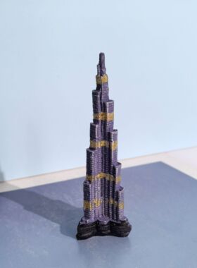 迪拜帆船酒店哈利法塔建筑模型