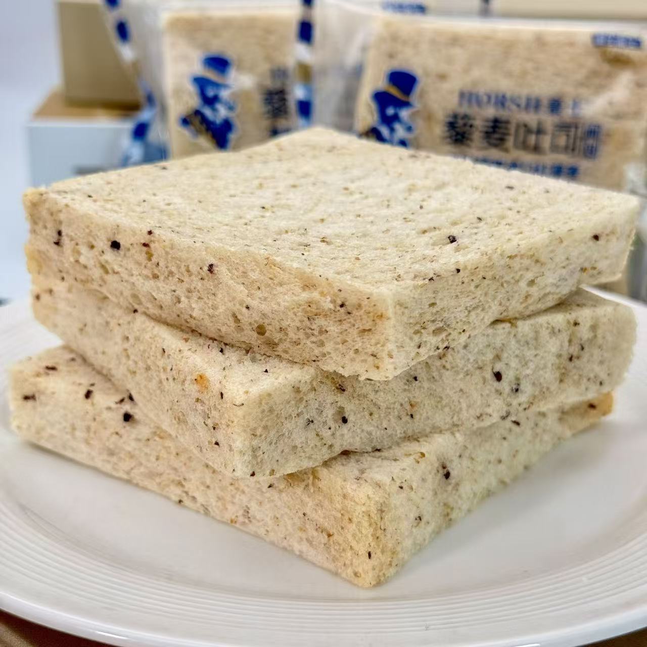 【日期新鲜】豪士藜麦全麦吐司0蔗糖手撕早餐代餐面包装充饥饱腹 - 图1