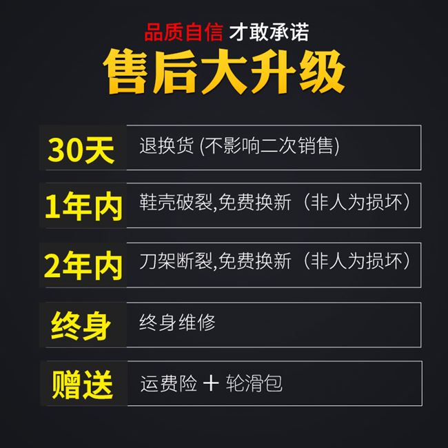 溜冰鞋成人大学生成年女旱冰直排轮滑冰鞋儿童初学者中大童专业男