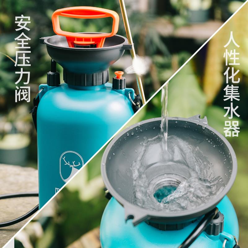 喷雾器家用小型消毒大喷壶气压式高压农药喷洒器打药机喷水壶药壶-图2