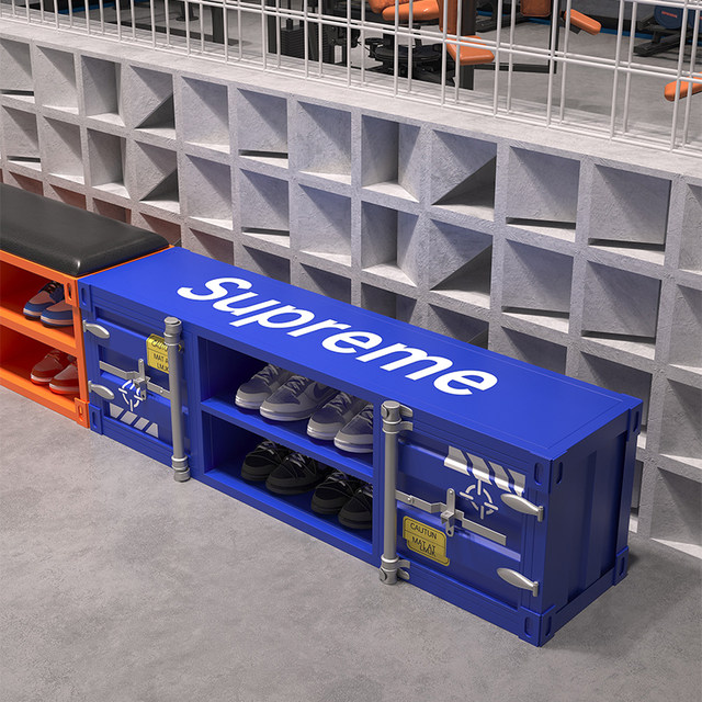 Container styling is suitable for long storage stools in all places