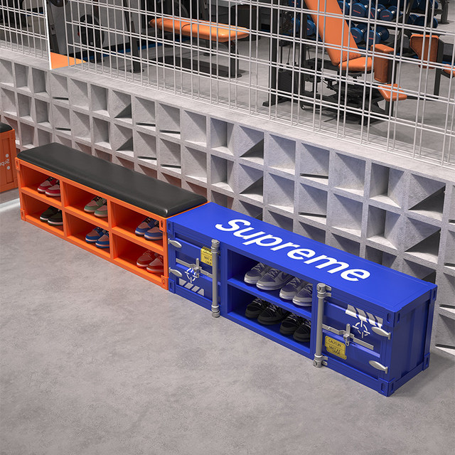 Container styling is suitable for long storage stools in all places