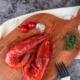 Red devil shrimp extra large fresh sashimi