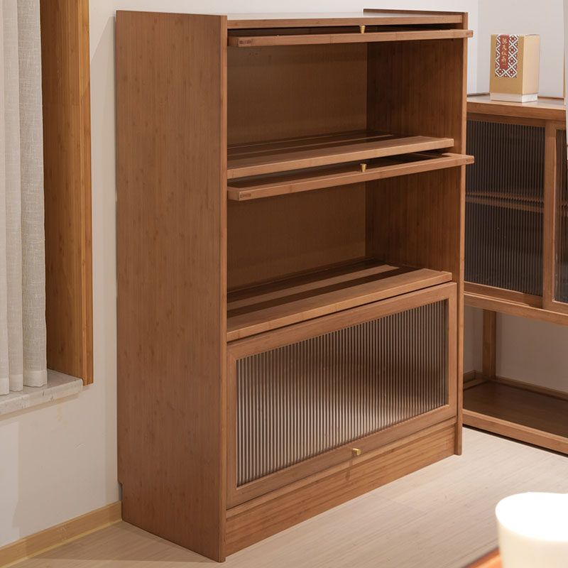 书架置物架落地书柜家用现代简约带门防尘简易落地多层靠墙陈列柜,淘宝优惠券,粉丝福利购,淘宝优惠卷