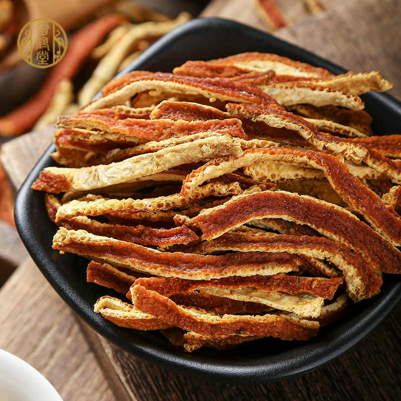 陈皮中药材500g三年老陈皮干橘子皮新会九制泡水茶桔皮官方旗舰店