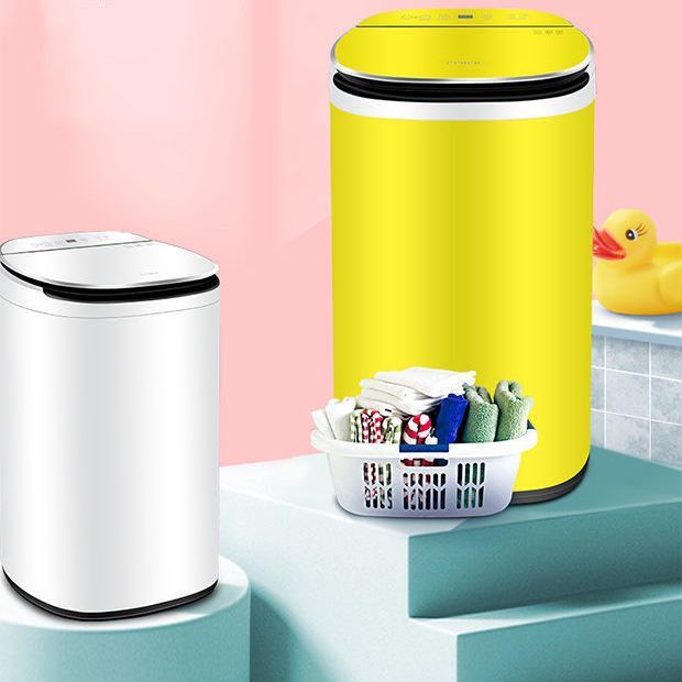 智洁小黄鸭4kg宝宝迷你小型洗衣机 纳川电器洗衣机