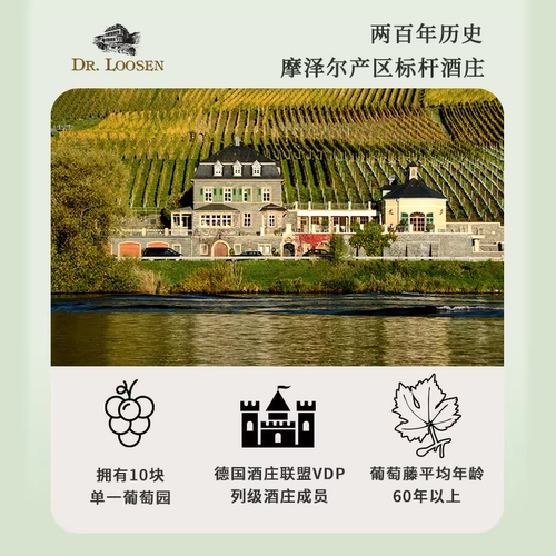 DR.Loosen德国露森雷司令半甜型白葡萄酒卫恩日晷园珍藏VDP雷司令 - 图3