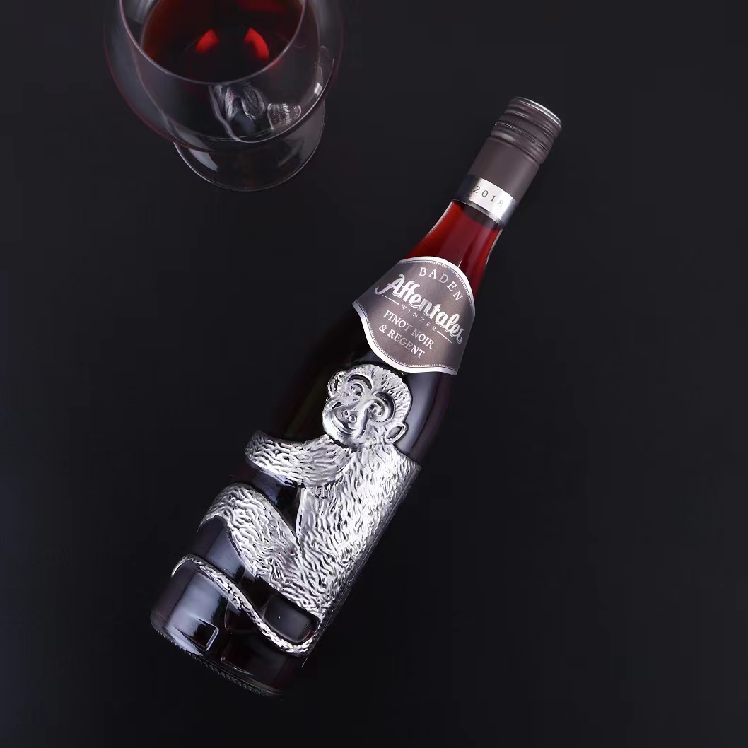 A-06银毛猴手工限产黑皮诺PinotNoir丽晶Regent干型红葡萄酒 银漆 - 图1