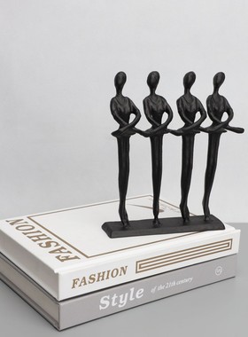 北欧创意跳舞人家居桌面饰品摆件