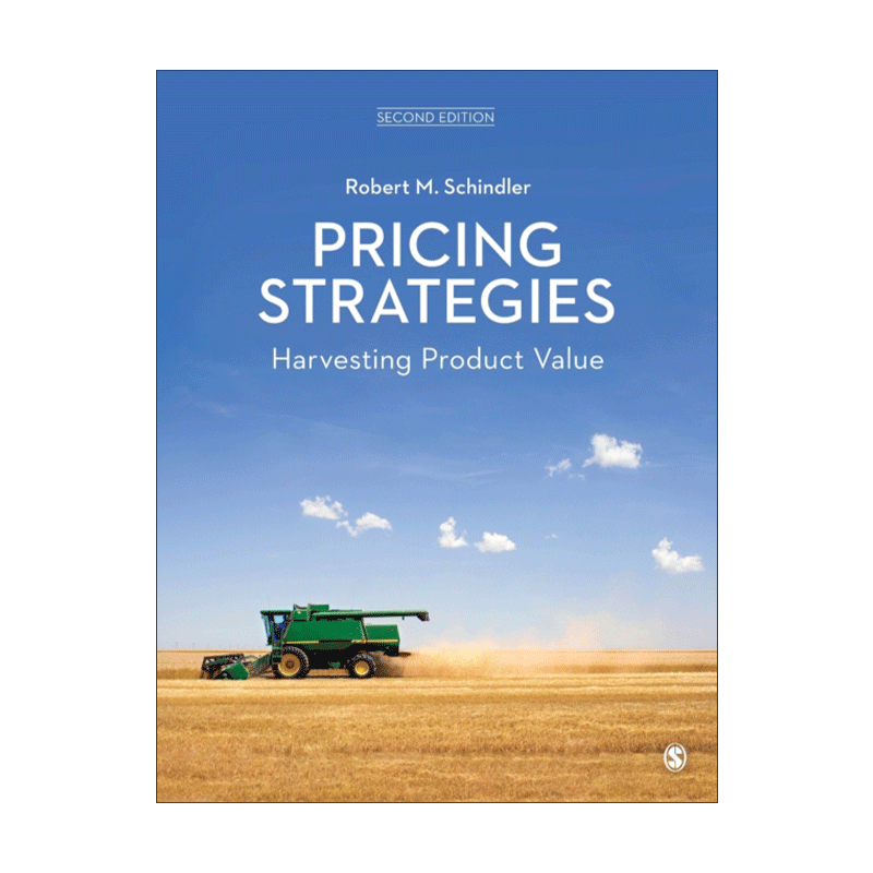 英文原版 Pricing Strategies 定价策略 收获产品价值 英文版 进口英语原版书籍