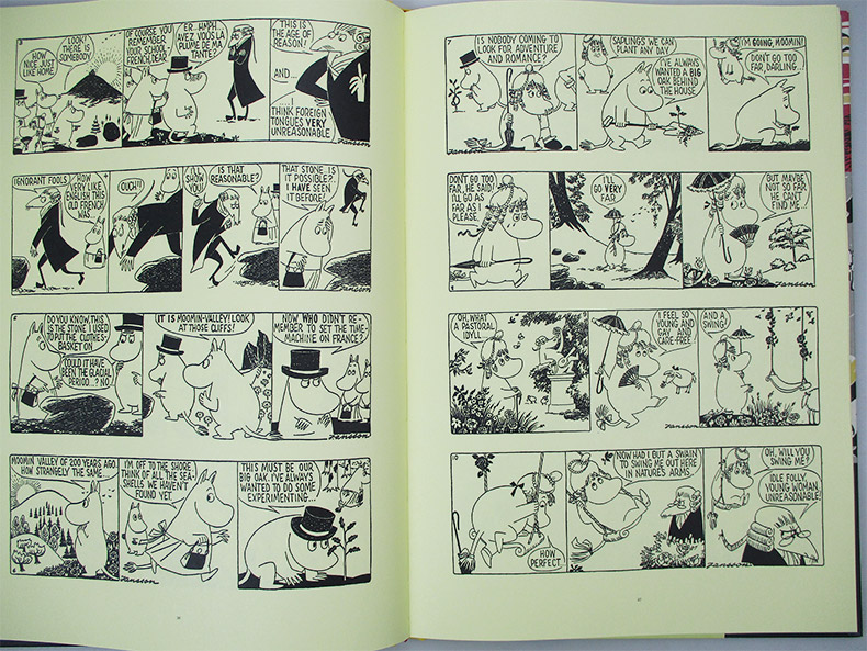 英文原版 精装绘本 Moomin Book Four 姆明 漫画4 The Complete Tove Jansson Comic Strip 英文版 进口英语原版书籍儿童全英语书