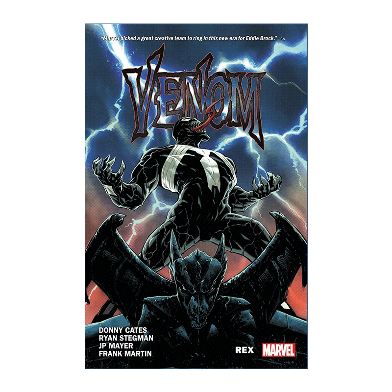 英文原版 Venom By Donny Cates Vol.1 Rex 毒液 卷一 漫威漫画 英文版 进口英语原版书籍 - 图0