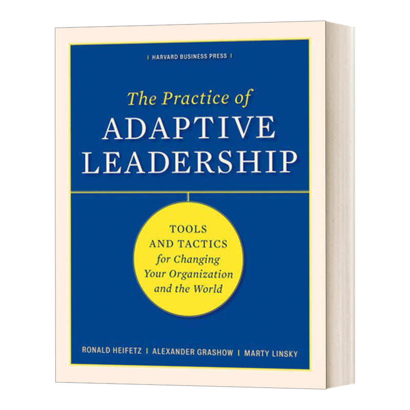 英文原版 The Practice of Adaptive Leadership 适应性领导的实践 精装 英文版 进口英语原版书籍 - 图0