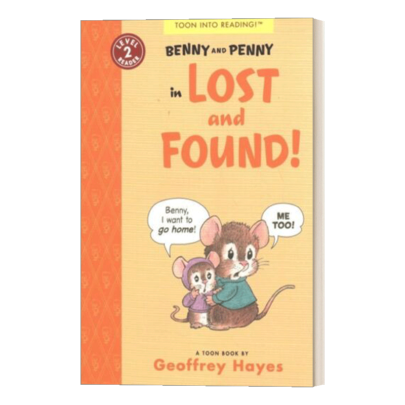 英文原版 Benny and Penny in Lost and Found本尼和佩妮系列失物招领儿童英语漫画绘本第2级 Geoffrey Hayes英文版进口书籍-图0