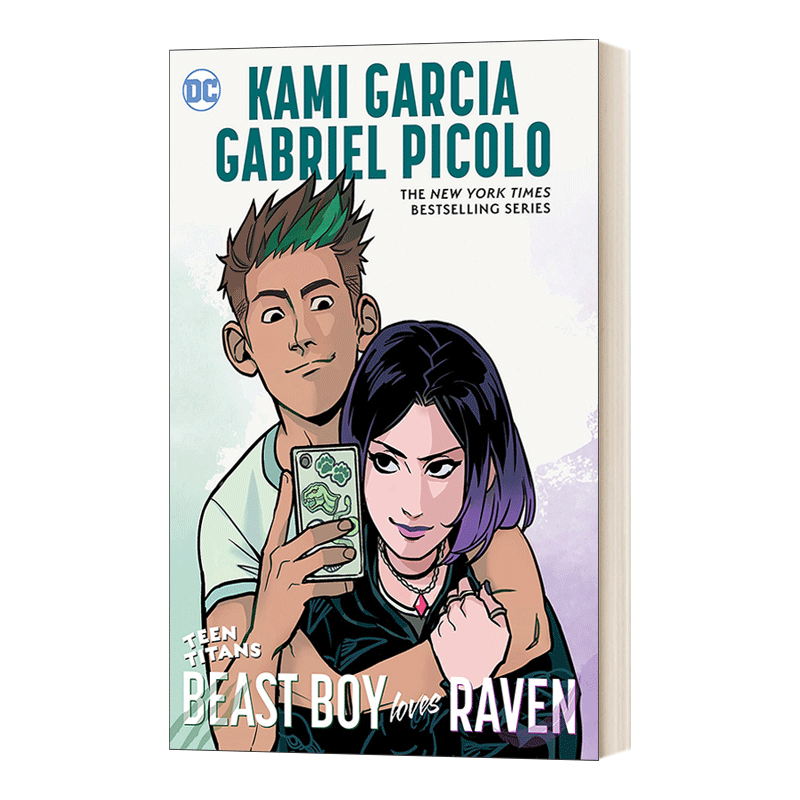 英文原版 Teen Titans Beast Boy Loves Raven 野兽爱瑞雯 DC漫画 英文版 进口英语原版书籍儿童全英语书