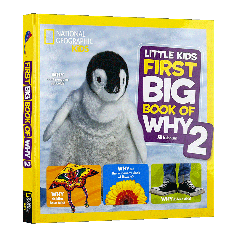 英文原版 National Geographic Little Kids First Big Book of Why 2 国家地理儿童 第一本大书系列 这是为什么2 进口英语书籍