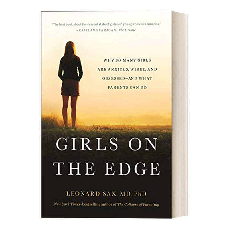 英文原版 Girls on the Edge 养育女孩 为什么这么多女孩焦虑 紧张和痴迷 父母该怎么做 英文版 进口英语原版书籍