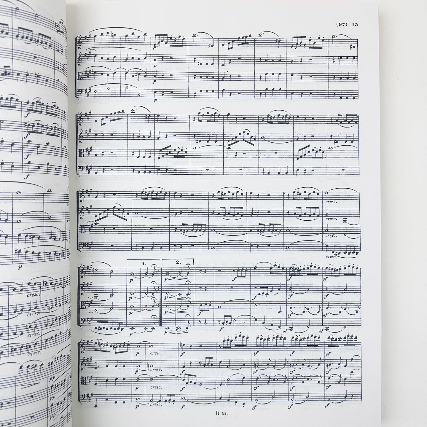 英文原版 Complete String Quartets Opp.18 59 74 95 127 130 131 135 Grosse Fugue Op.133 贝多芬弦乐四重奏曲全谱 英文版